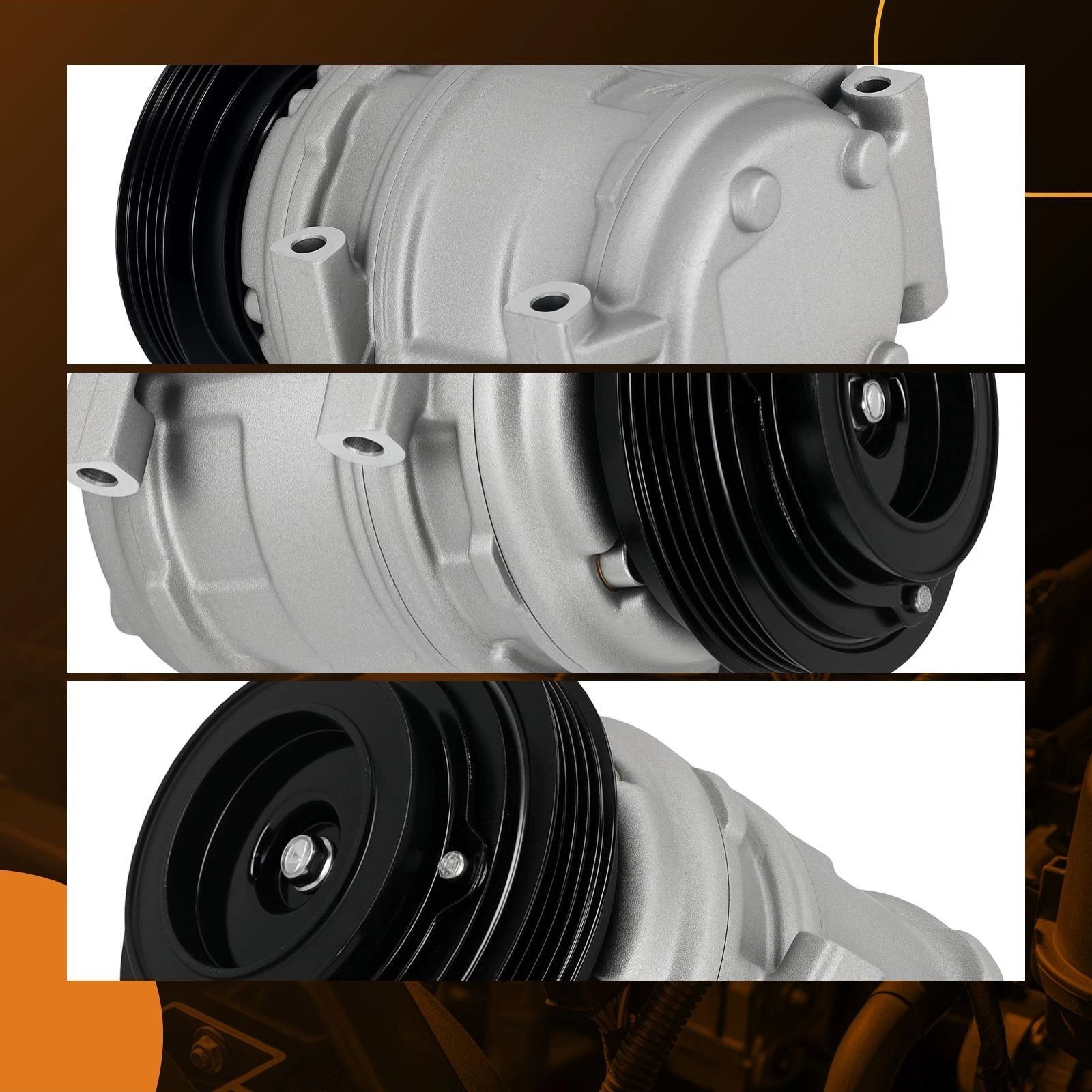 AC Compressor with Clutch for Toyota Tacoma (1995–2004)
