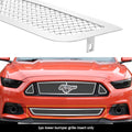 Stainless Chrome Mesh Grille Insert for Ford Mustang V8 GT (2015–2017)