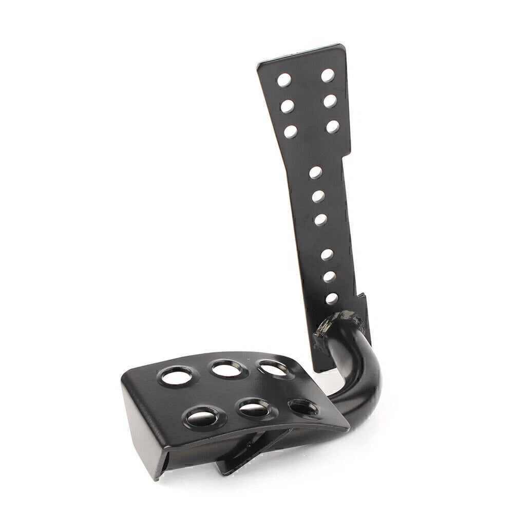 Metal Dead Pedal Foot Rest Kick Panel Left Side for Jeep Wrangler JK (2007–2017)