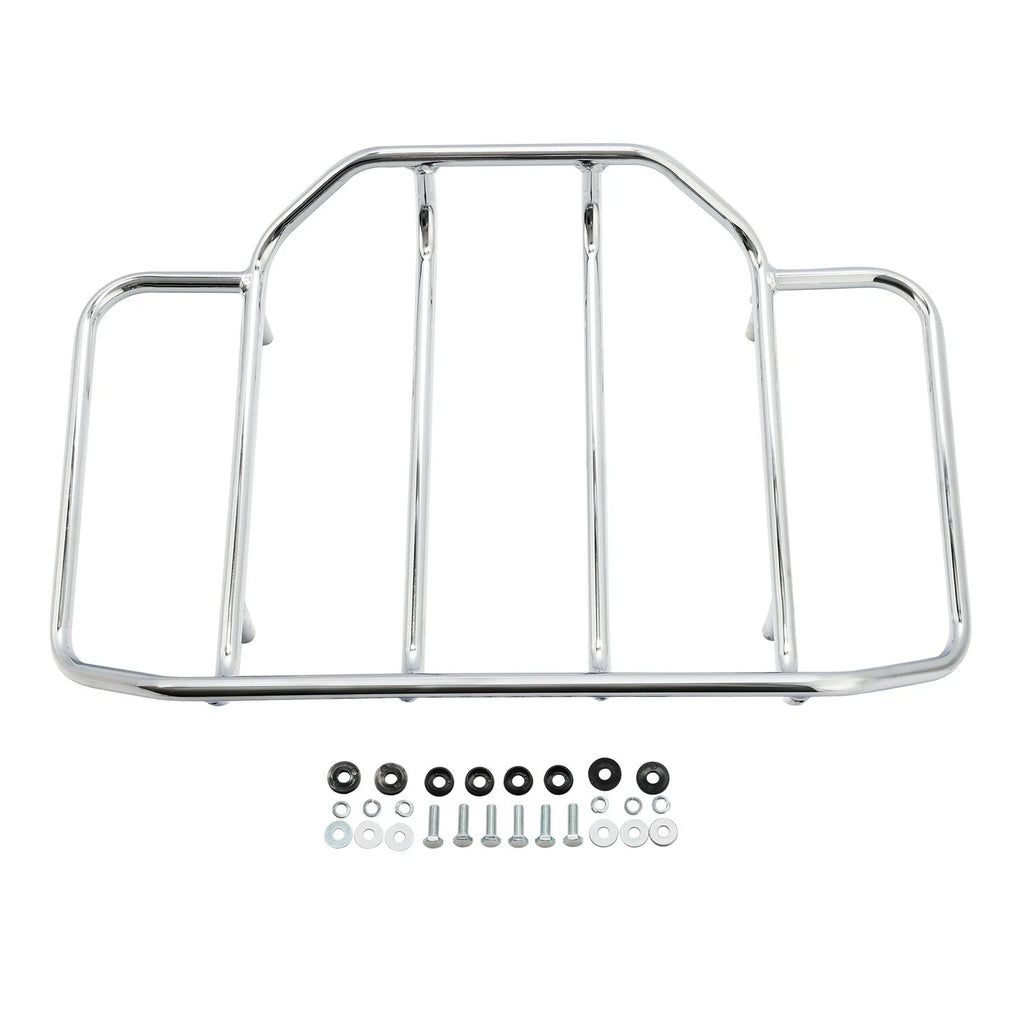 Chrome Trunk Top Luggage Rack for Harley Touring Road Glide (2014–2023)