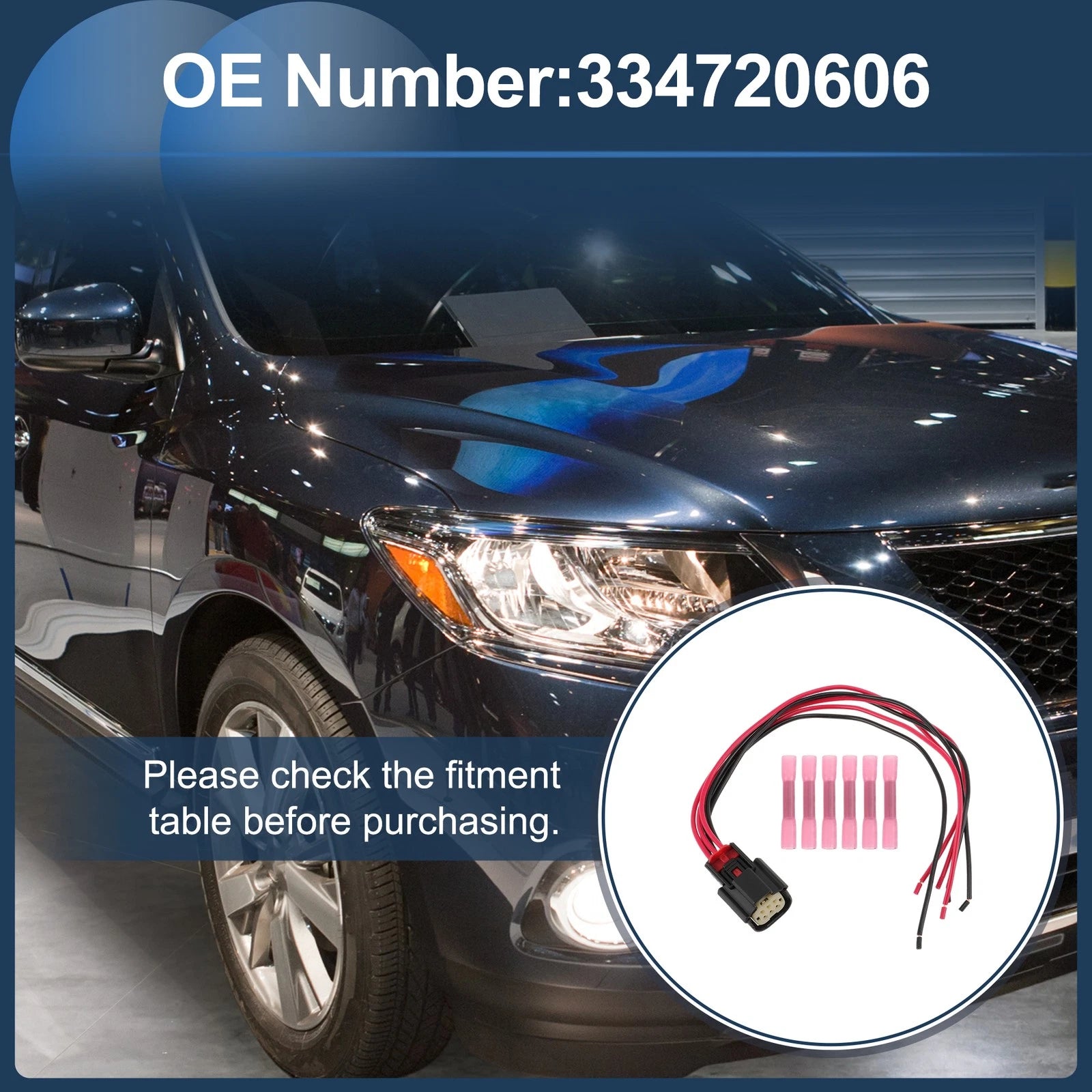 Headlight Cable Repair Kit for Ford F-150 (2016–2020) No.334720606