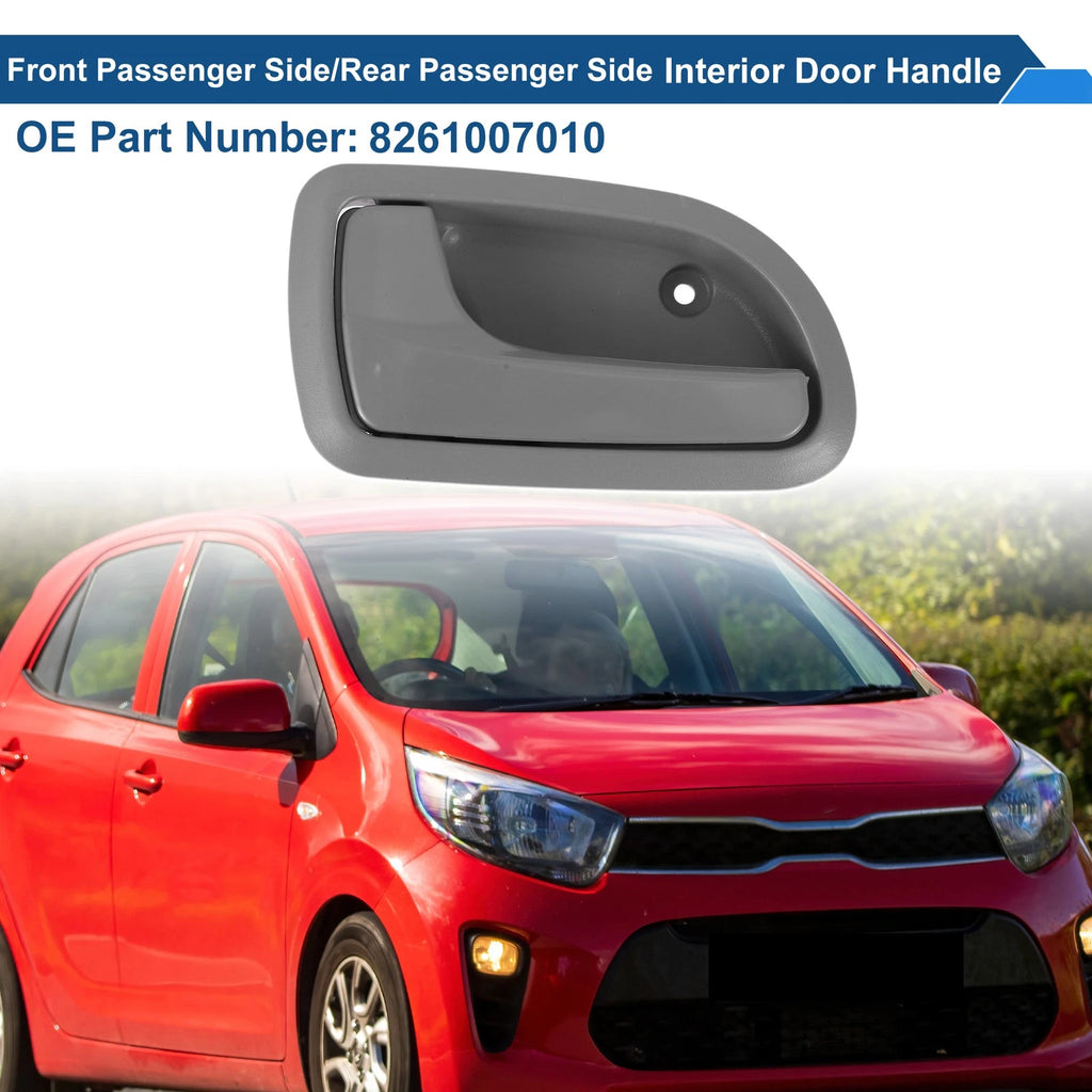 Front Passenger Side Interior Door Handle for Kia Picanto (2008–2010) No. 8261007010