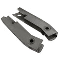 2Pcs Rear Steel Shackle Mount Frame Repair Kit for Jeep Wrangler YJ (1986–1995)