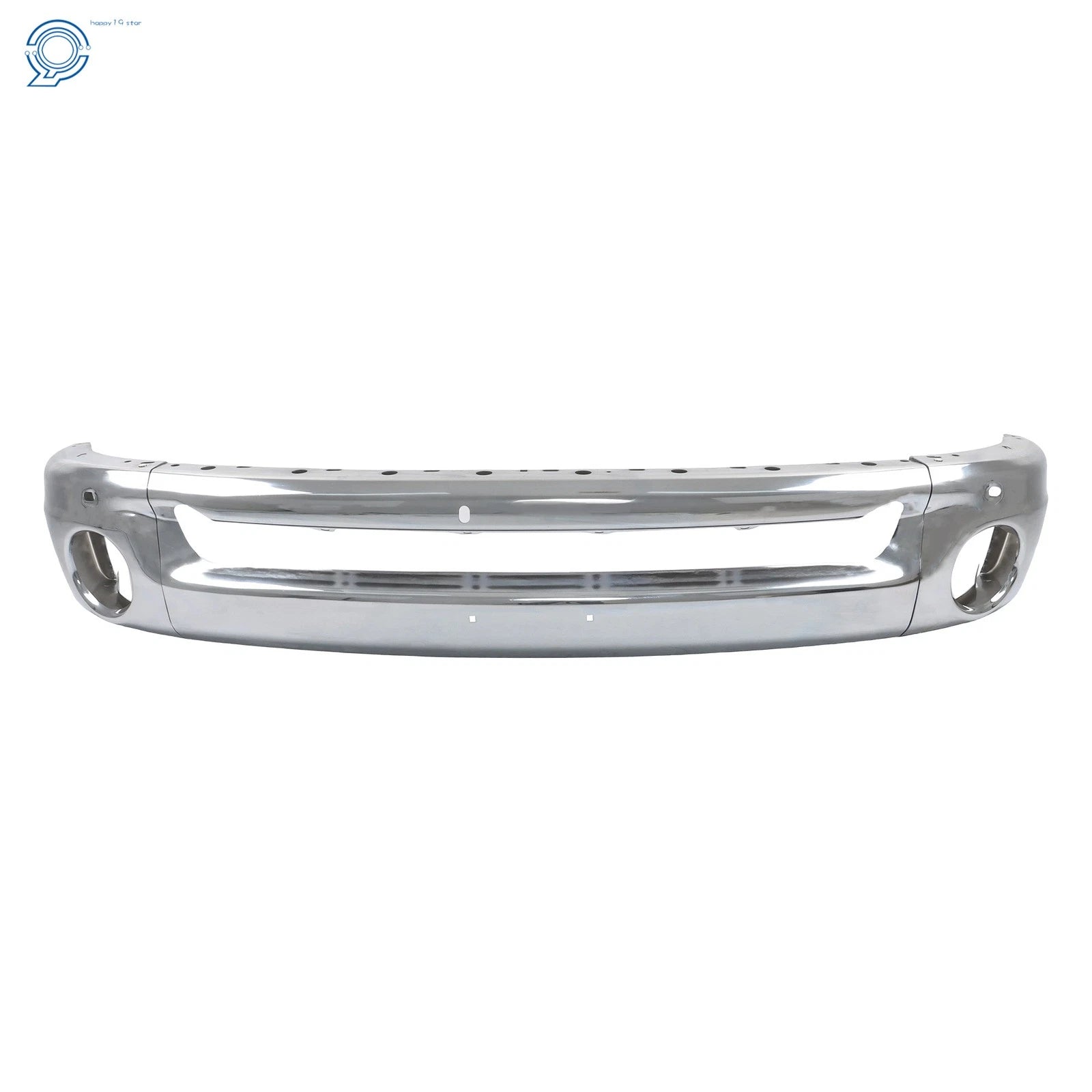 Split Front Bumper CH1002383 for Ram 1500 2002–2008, Ram 2500 3500 2003–2009 Chrome