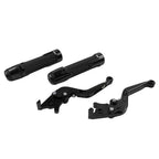 Black Extendable Brake Clutch Levers & Grips for Benelli TRK502/X (2017-2023)