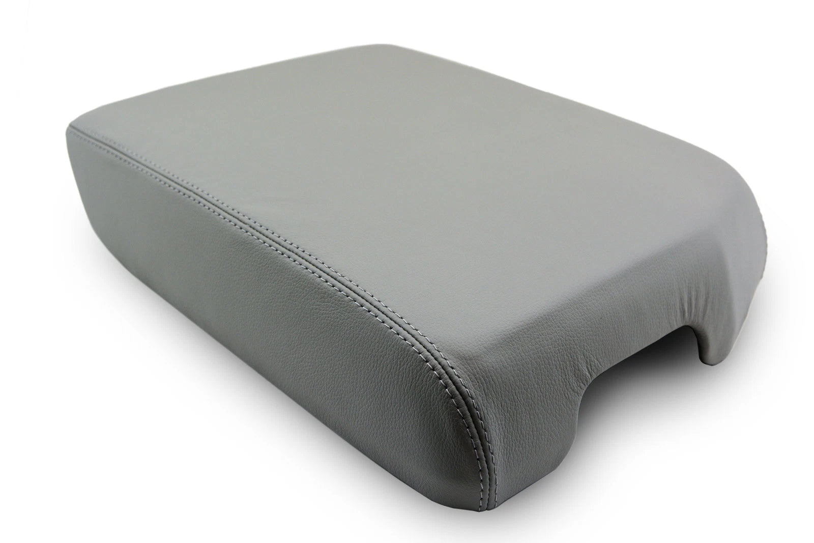 Center Console Armrest Cover for Toyota Sequoia (2008–2019) Gray Leather