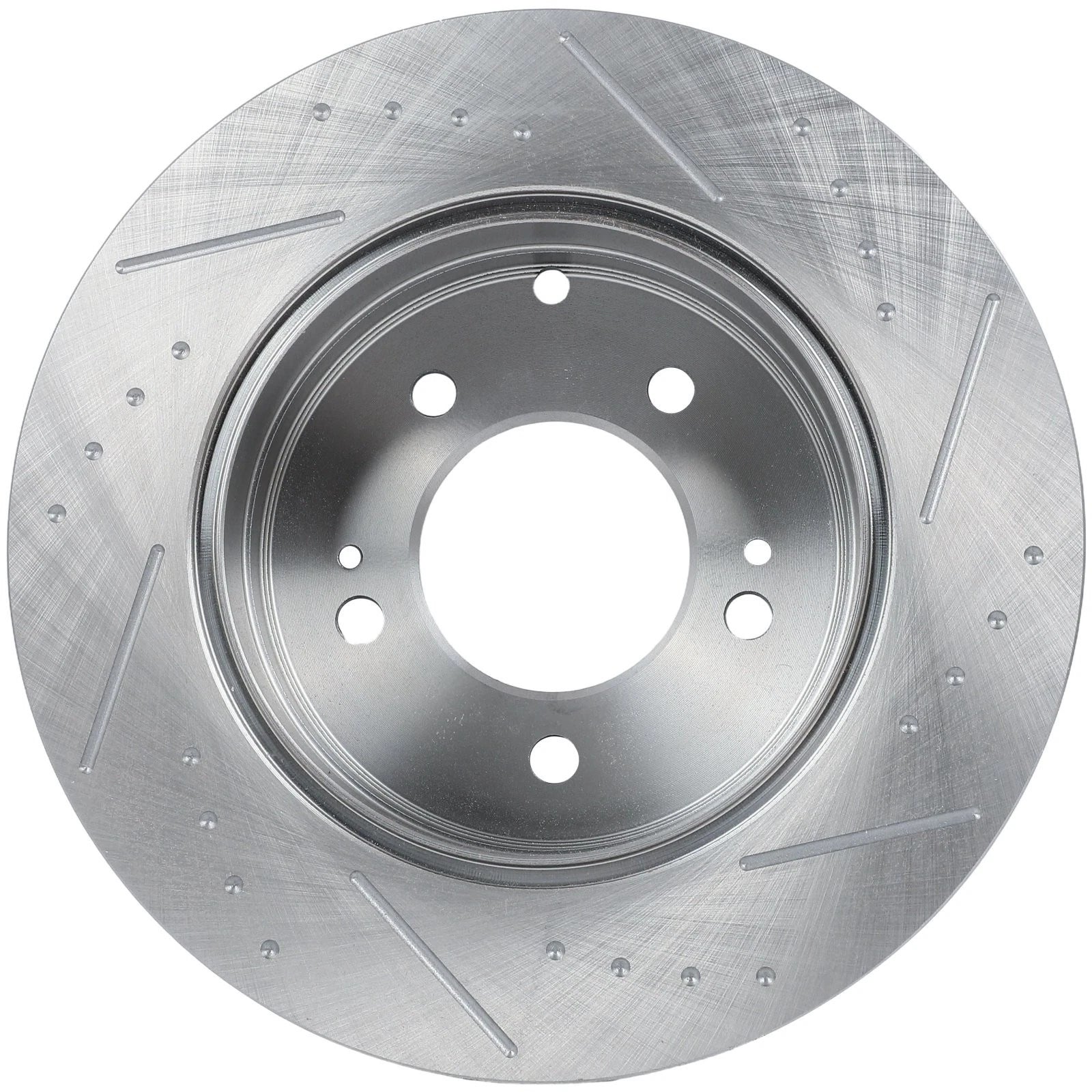 Rear Drilled & Slotted Brake Rotors for Hyundai Sonata (2014–2015) Kia Optima (2014–2015)