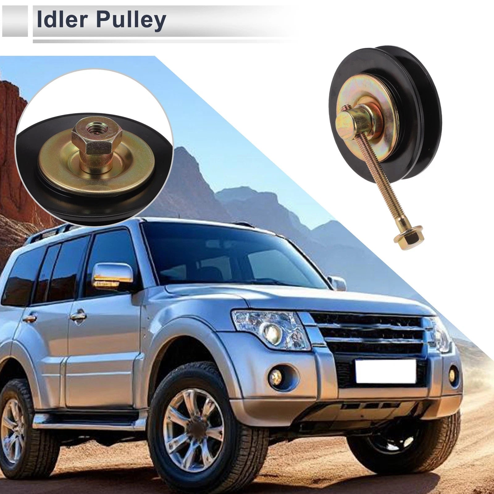 Drive Belt Idler Pulley for Mitsubishi Triton (2009–2015) MR958030