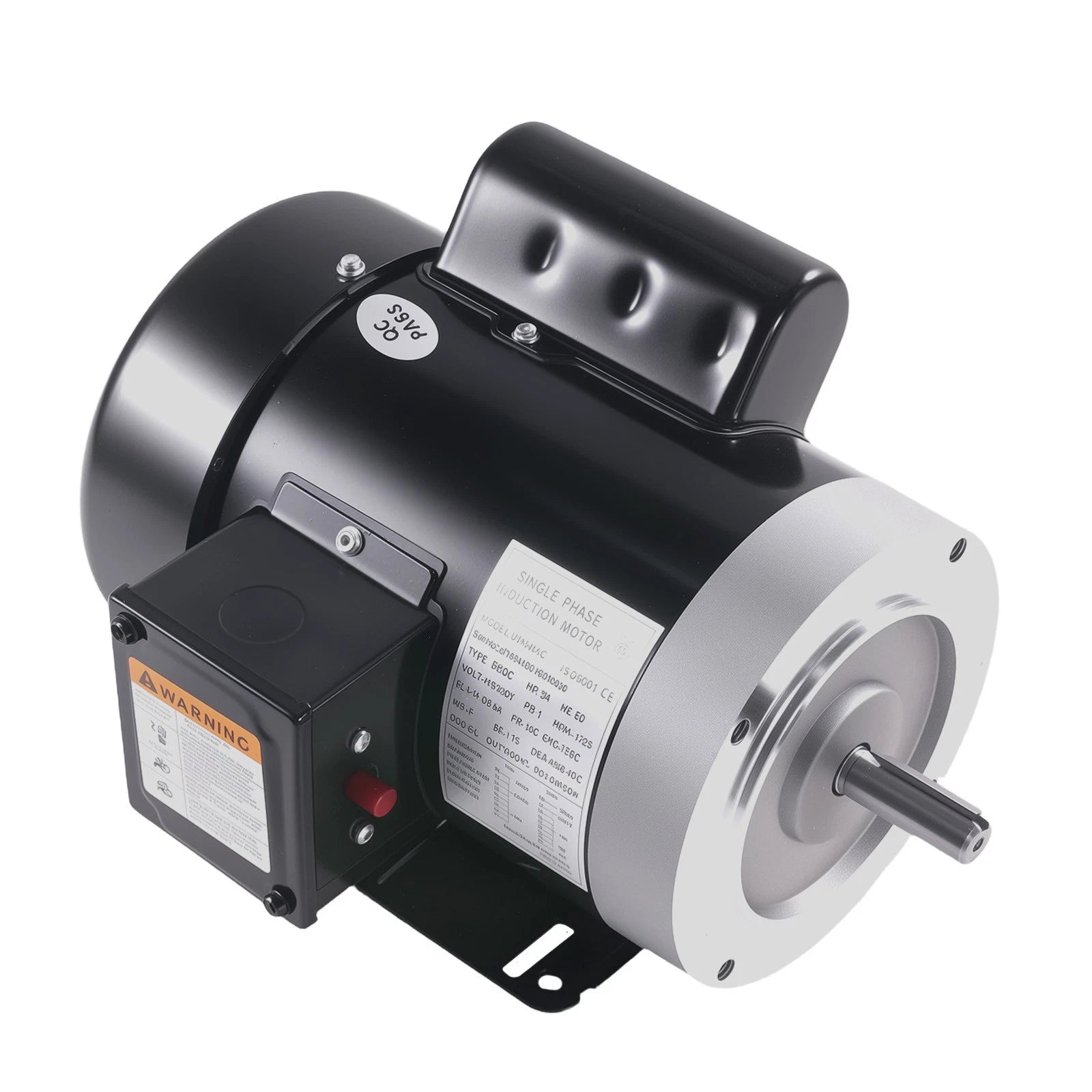 0.75HP Motor 56C Frame Single Phase 1725RPM 115V/230V ODP CCW Rotation