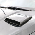 Glossy Black Bonnet Hood Scoop Air Flow Vent Cover for Car (1Pcs)