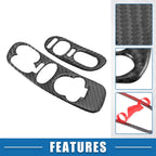 Set of 2 Car Window Lift Switch Covers for Chevy Corvette C5 (1998–2004)