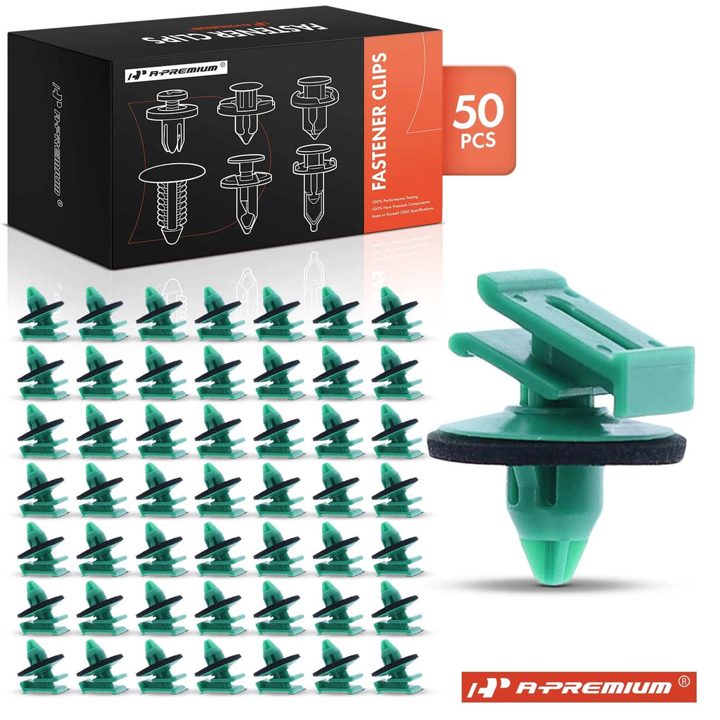 50x Nylon Rocker Panel Moulding Retainer Clip for Nissan 