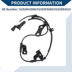 ABS Wheel Speed Sensor for Hyundai Tucson (2016–2021) No. 91920H3000/91920F8000