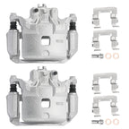 Front Pair Brake Calipers with Bracket for Nissan Sentra (2007–2019) 2.0L
