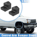 2 Pcs Front Lower Suspension Control Arm Bumper Stops for GMC Sierra 2500 (2007–2019)