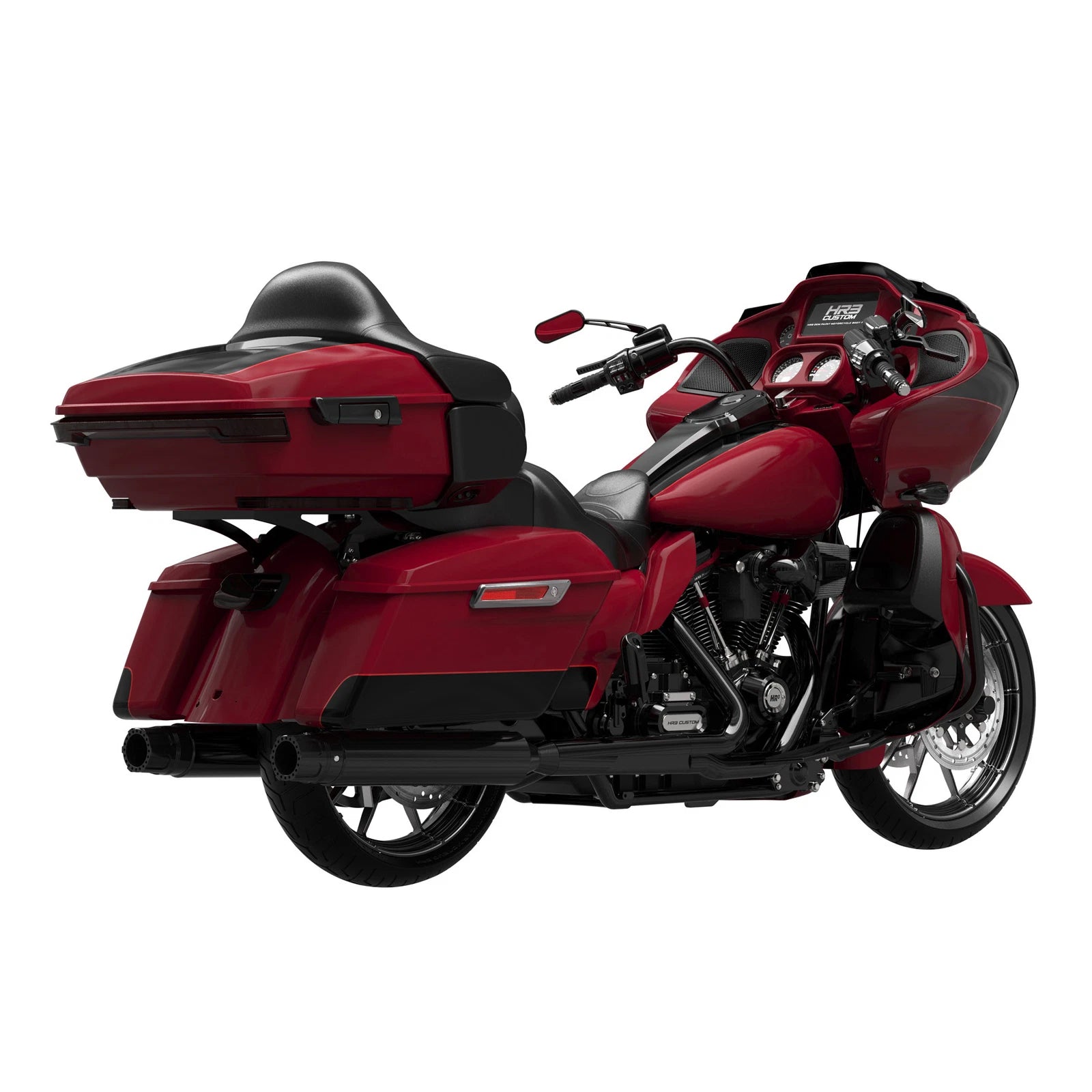 Fairings Body Work for Harley Touring Road Glide (2015–2024) Billiard Red/Vivid Black