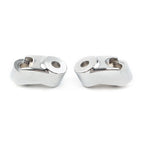 Front Turn Signal Mount Bracket Relocation Kit for Harley Dyna (39mm 49mm)