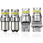 Set of 4 AUXITO 7443 7444 7440 7441 LED Brake Stop Light Bulbs Red
