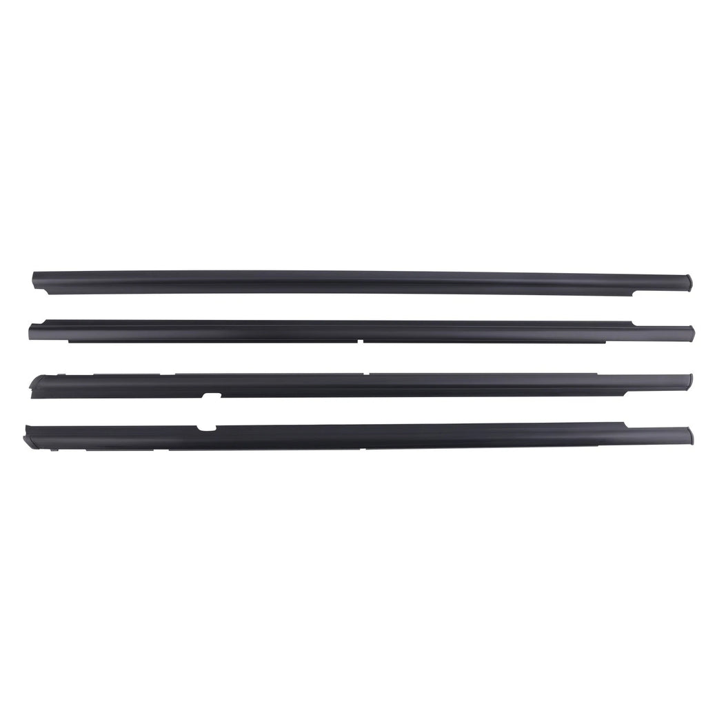 Set of 4 Weatherstrip Door Seal Belts for Mitsubishi Lancer (2008–2017)