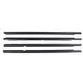 Set of 4 Weatherstrip Door Seal Belts for Mitsubishi Lancer (2008–2017)