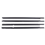 Set of 4 Weatherstrip Door Seal Belts for Mitsubishi Lancer (2008–2017)