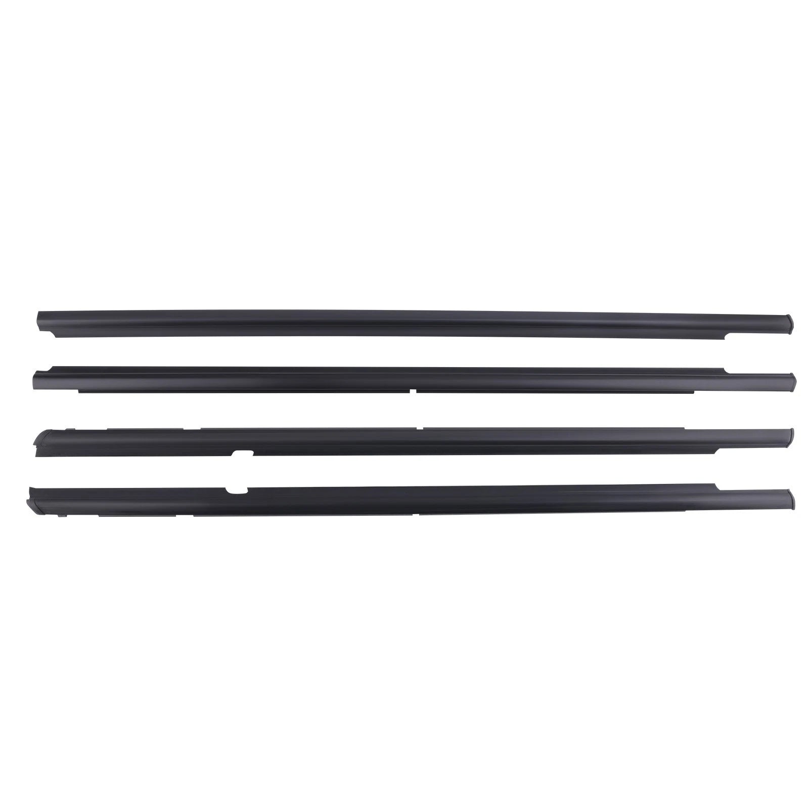 Set of 4 Weatherstrip Door Seal Belts for Mitsubishi Lancer (2008–2017)