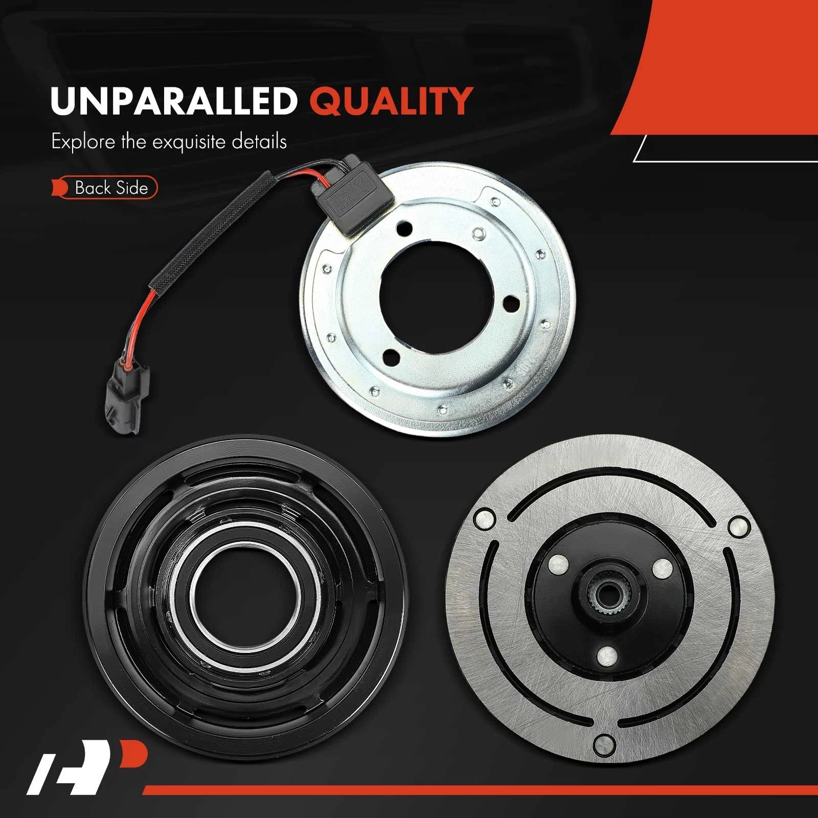 A/C Compressor Clutch Kit for Chevy City Express, Nissan NV200 (2015–2018)