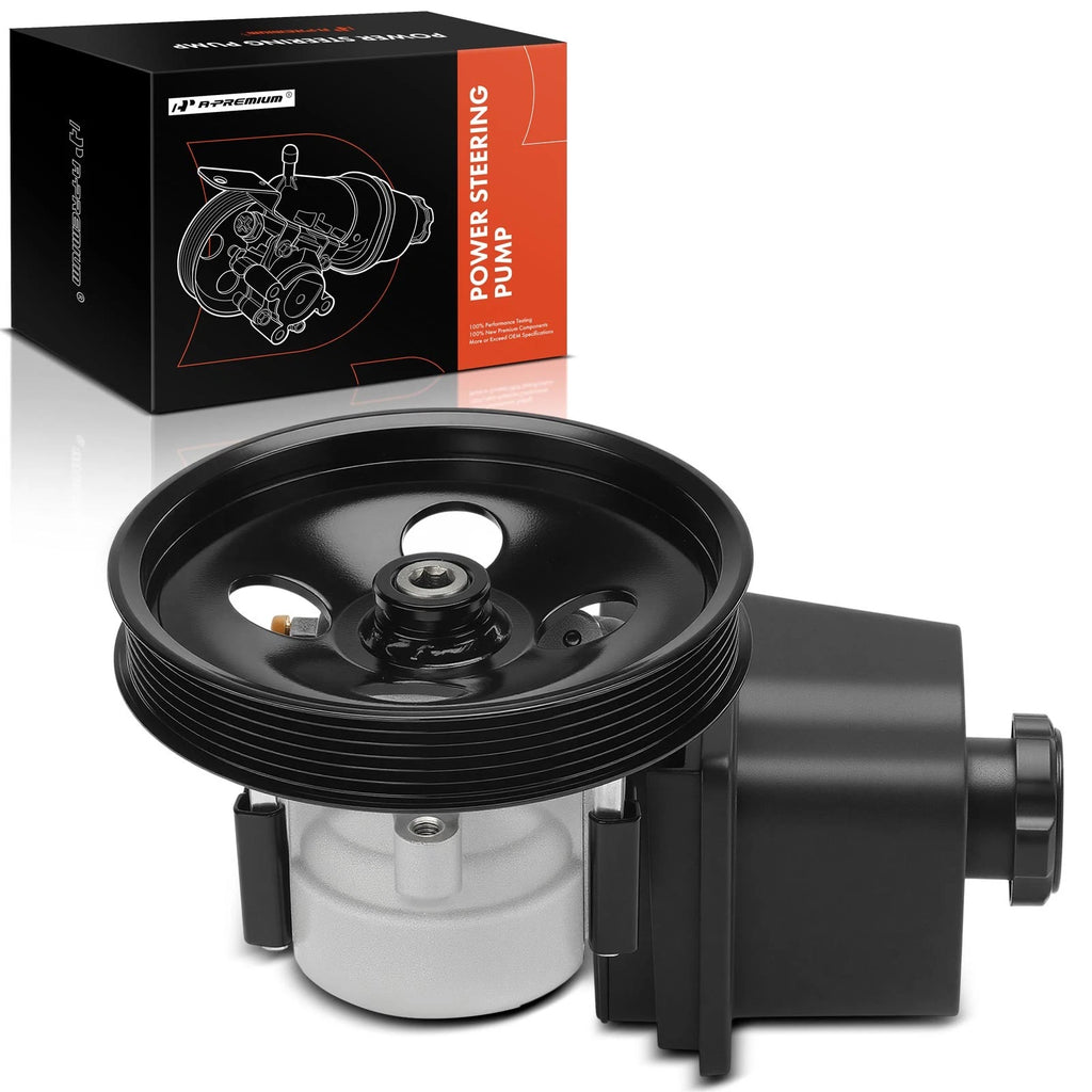 Power Steering Pump with Pulley & Reservoir for GMC Envoy (2002–2009)