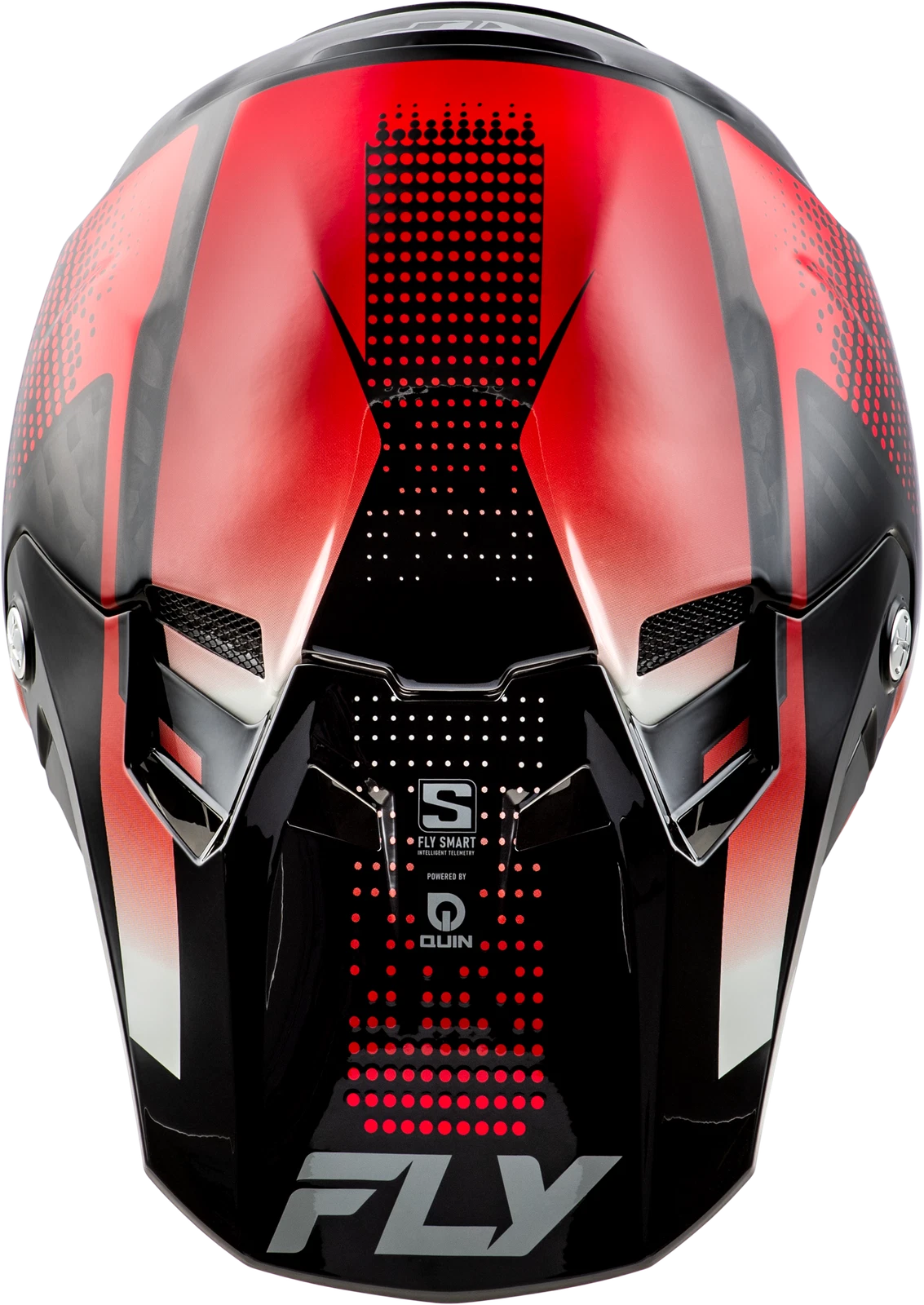 Fly Racing Formula S Carbon Protocol Helmet for Offroad (Medium, Black Red)