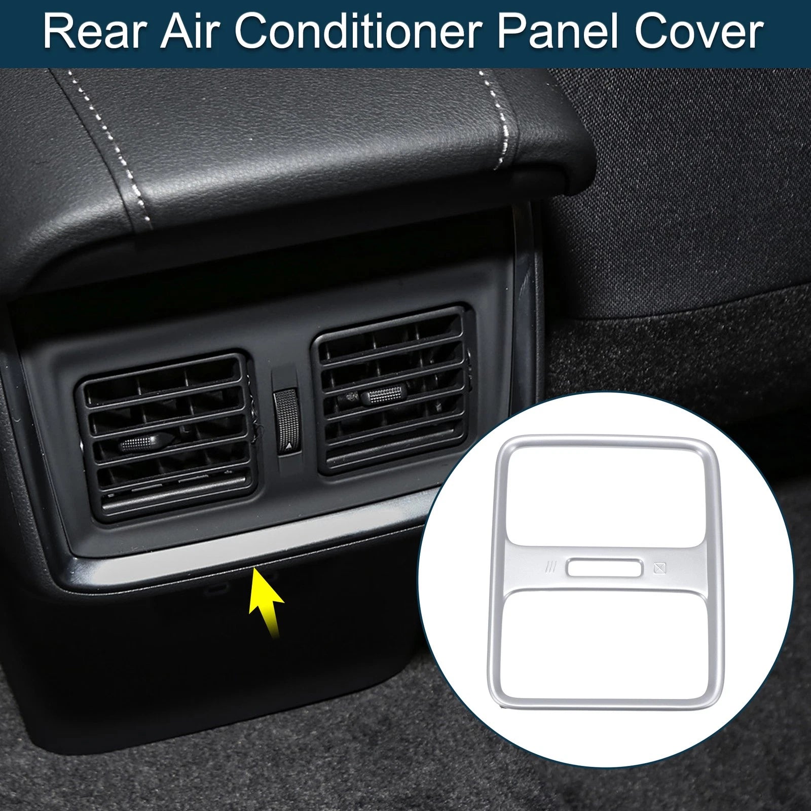 Rear Air Conditioner Panel Cover for Honda Vezel RV3/RV4/RV5/RV6 (2014–2021)
