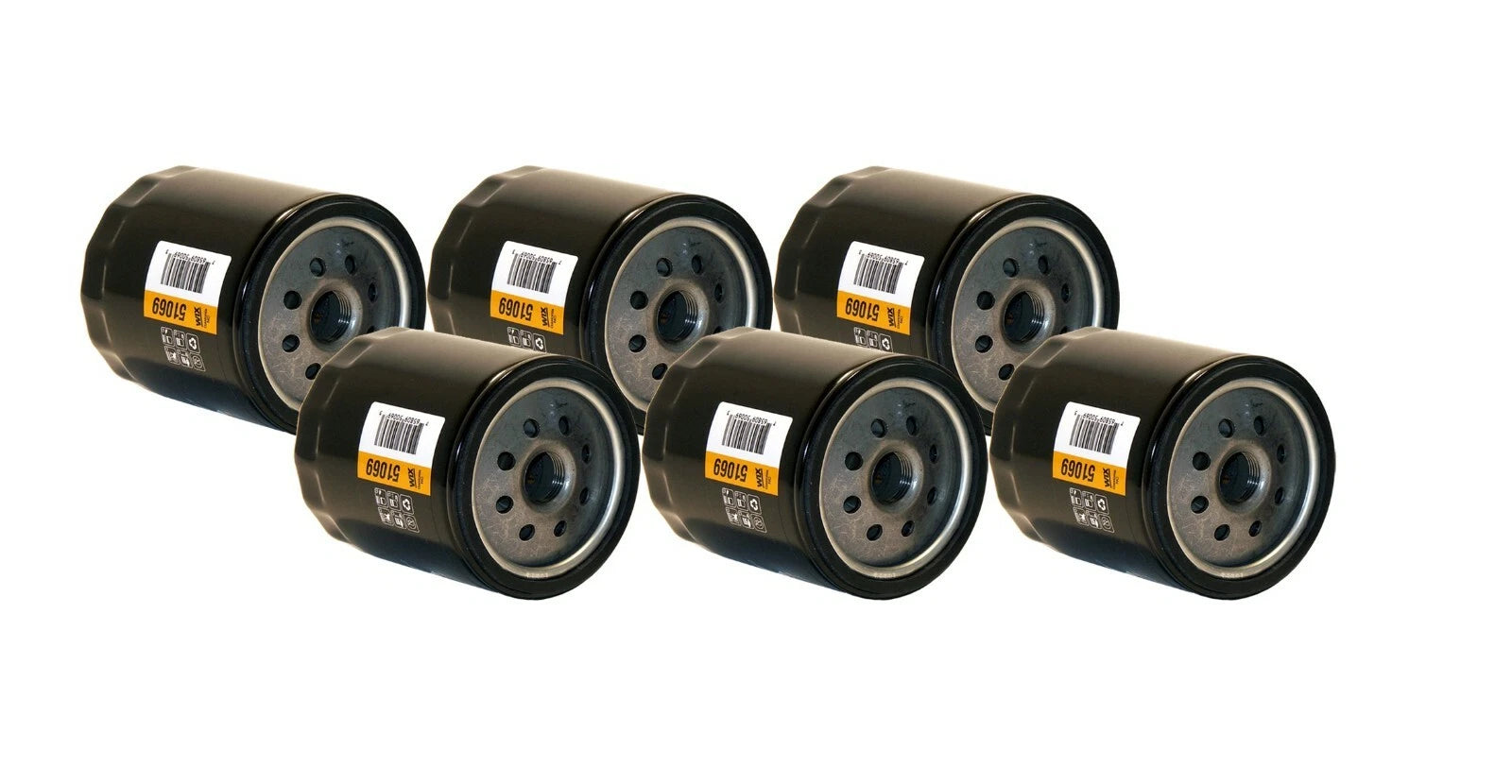 Set of 6 WIX Engine Oil Filters for Buick Cadillac Chevrolet GMC Pontiac