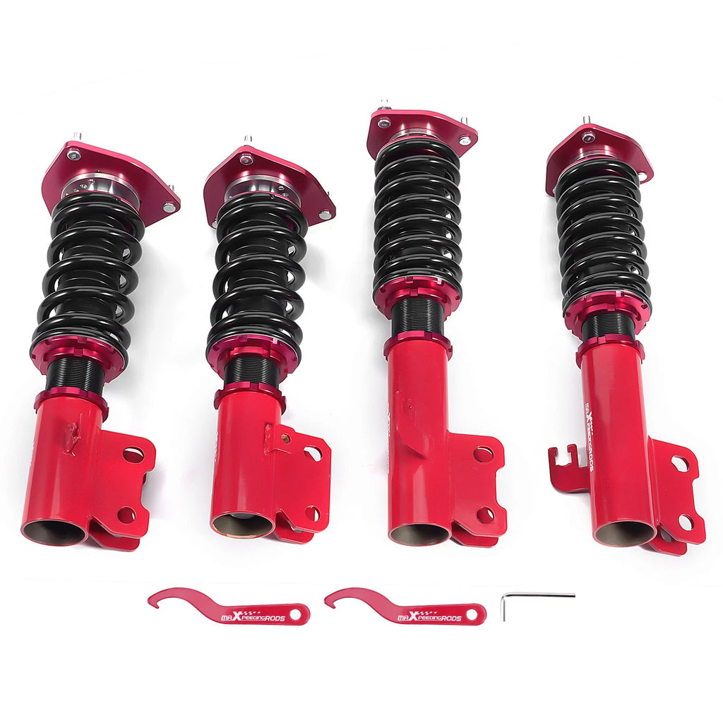 24 Click Damper Adjustable Coilovers Struts Kit For Subaru Impreza GC8 93-01
