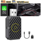 Mini Wireless CarPlay Adapter for Apple (Plug & Play, Low Latency)