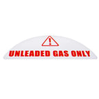 Set of 16 Unleaded Fuel Labels for Universal Gas Cap