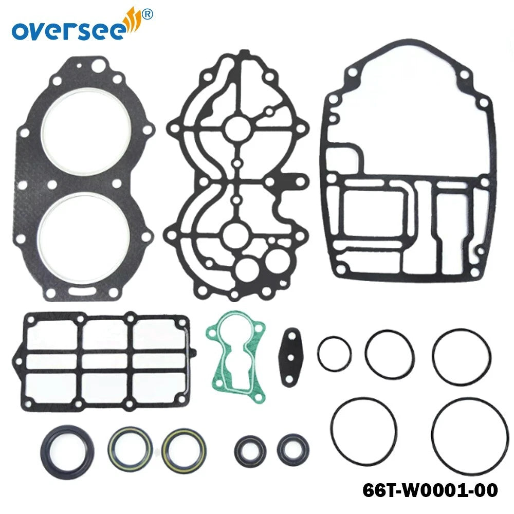 Power Head Gasket Kit for Yamaha 2T 40HP E40XMH (1966–2000)