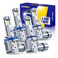 9005 H11 LED Headlight Kit for Universal Vehicles (40000LM)