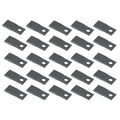 25 Replacement CCW Disc Mower Blades 37302223M1 for Case-IH Vicon (Fits)