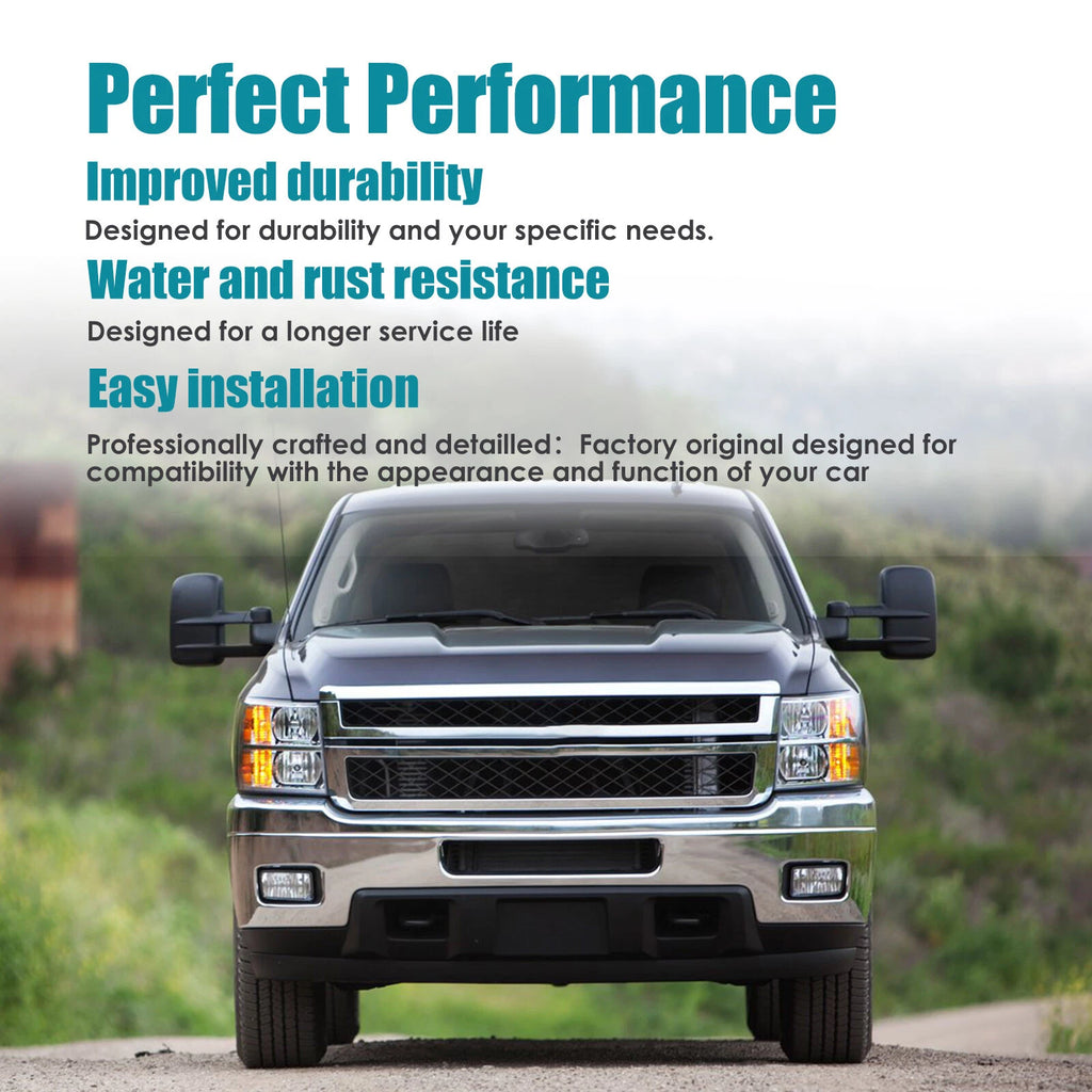 Chrome Steel Front Bumper Face Bar for Chevy Silverado 2500 HD 3500 HD (2011–2014)