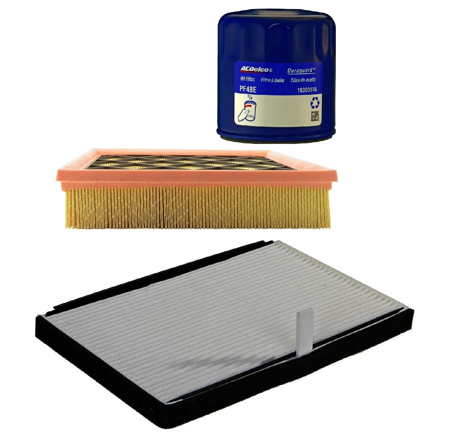 Engine Oil Air Cabin Filter Kit for Buick Chevy Pontiac V8 (2000–2023)