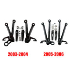Rear Footrest Pegs Bracket for Suzuki GSXR1000 (2003–2006)