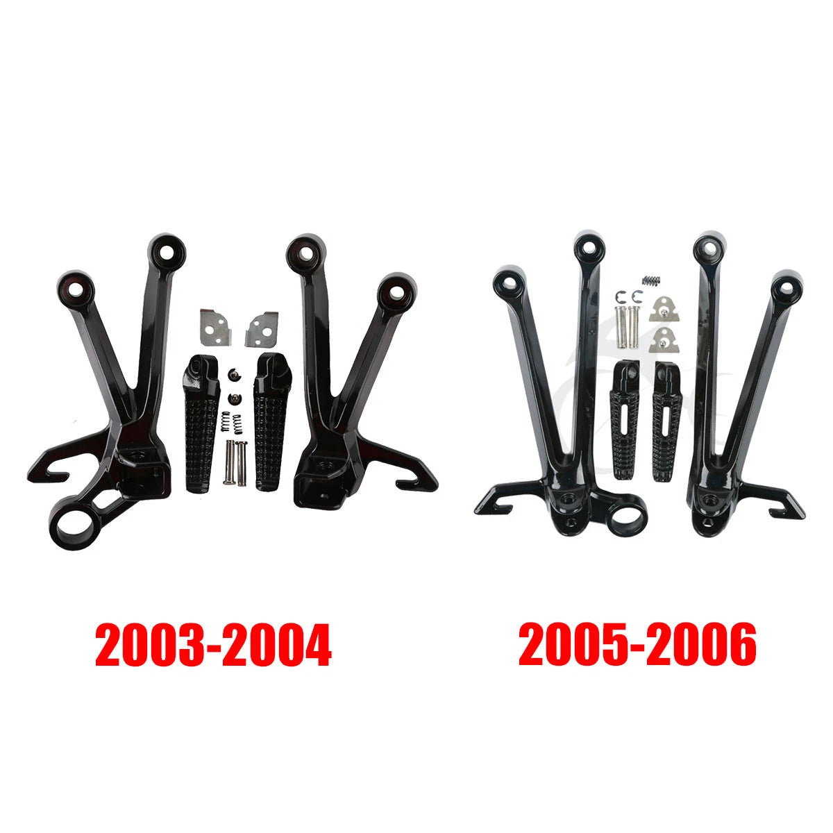 Rear Footrest Pegs Bracket for Suzuki GSXR1000 (2003–2006)
