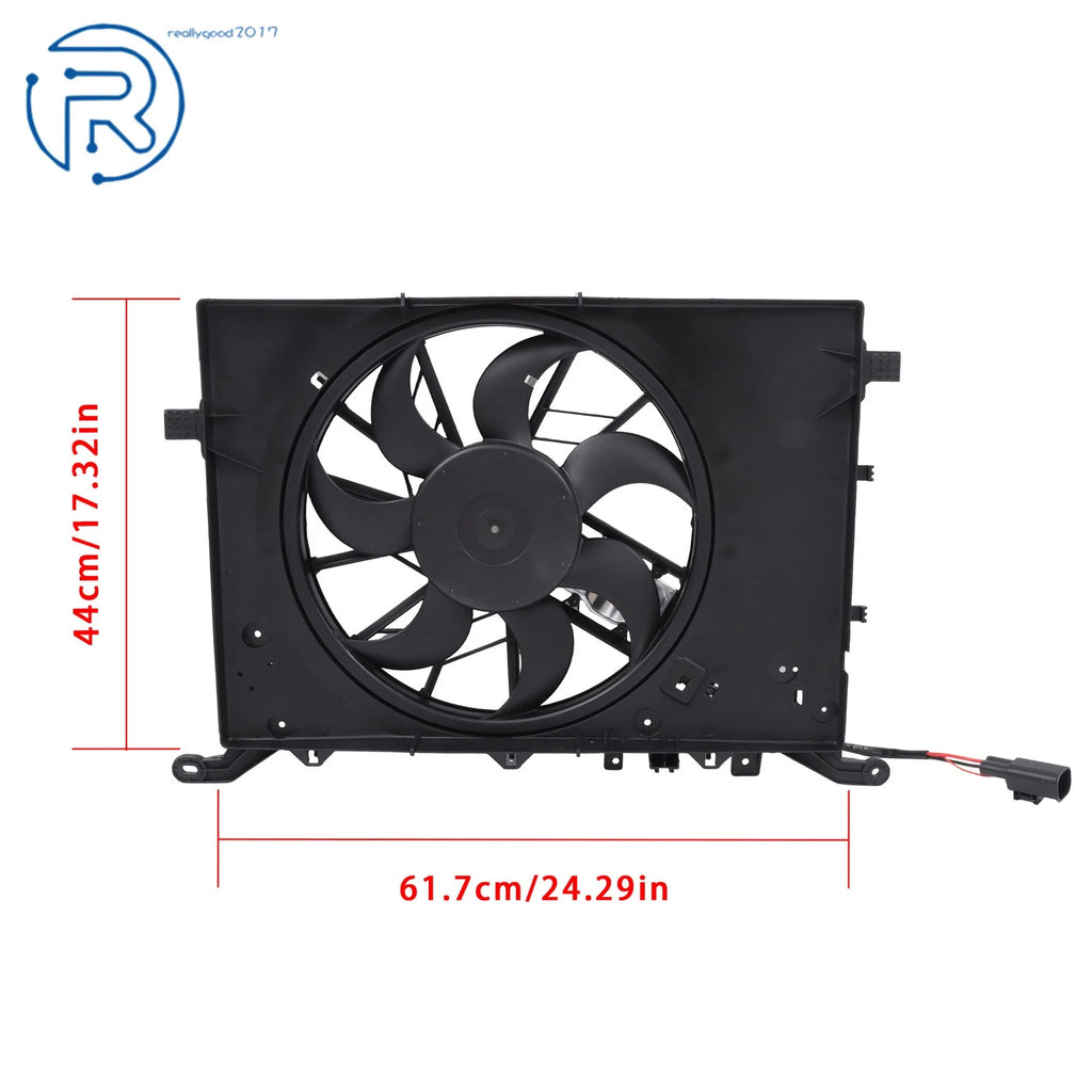 Cooling Fan Assembly for Volvo S60 S80 (2004-2006)