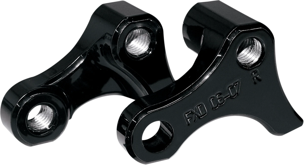 Lowering Kit for Harley Davidson Dyna (2006–2017) - Lowers 1" - Black Powder Coated