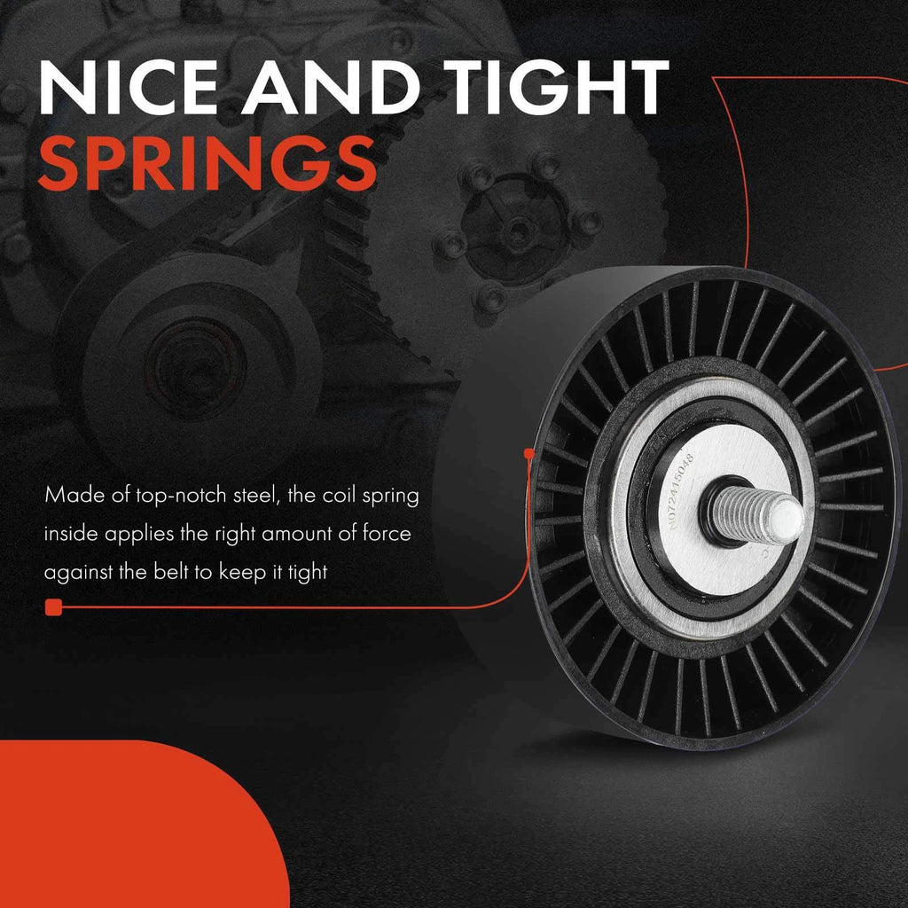 Idler Pulley for BMW 335is, 335i, 535i (2011–2013, 2007–2010)
