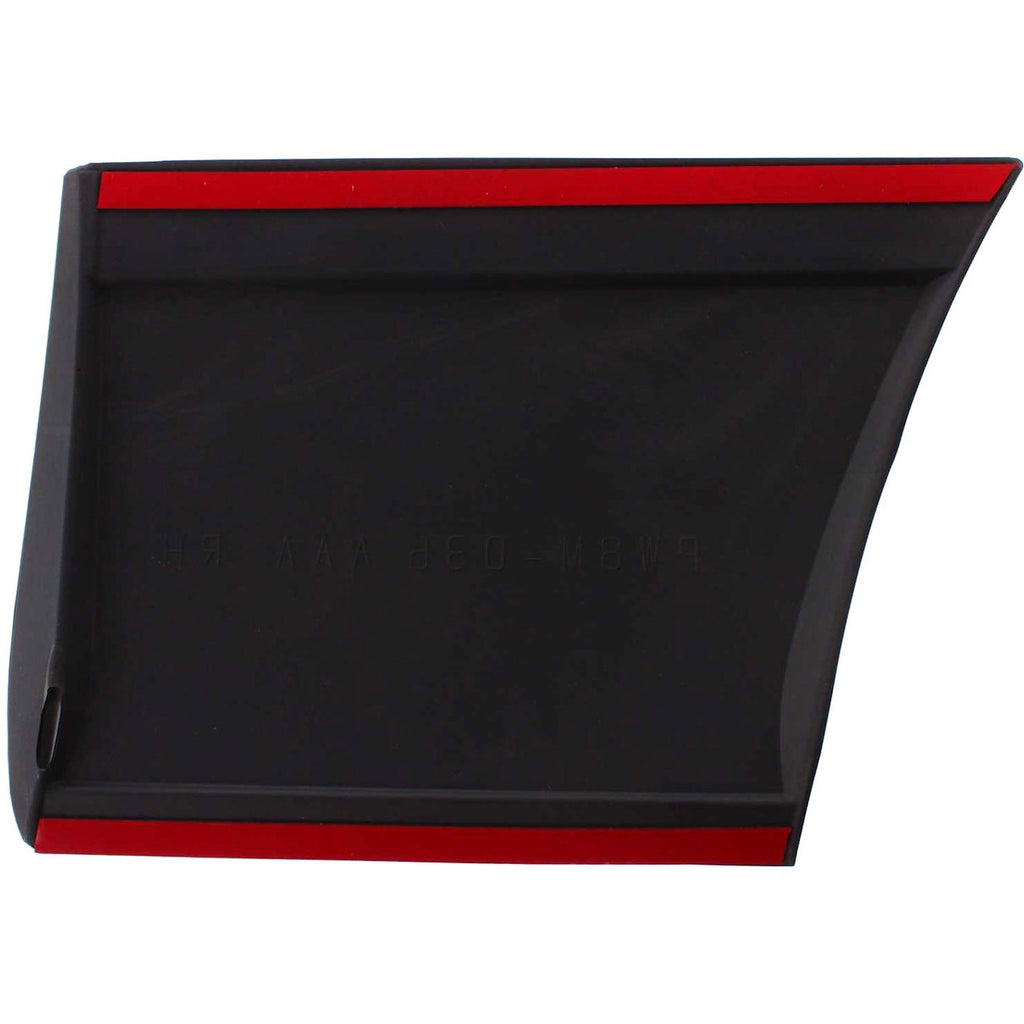 Fender Molding for Mercury Grand Marquis (1998–2011) Black Front Driver Side
