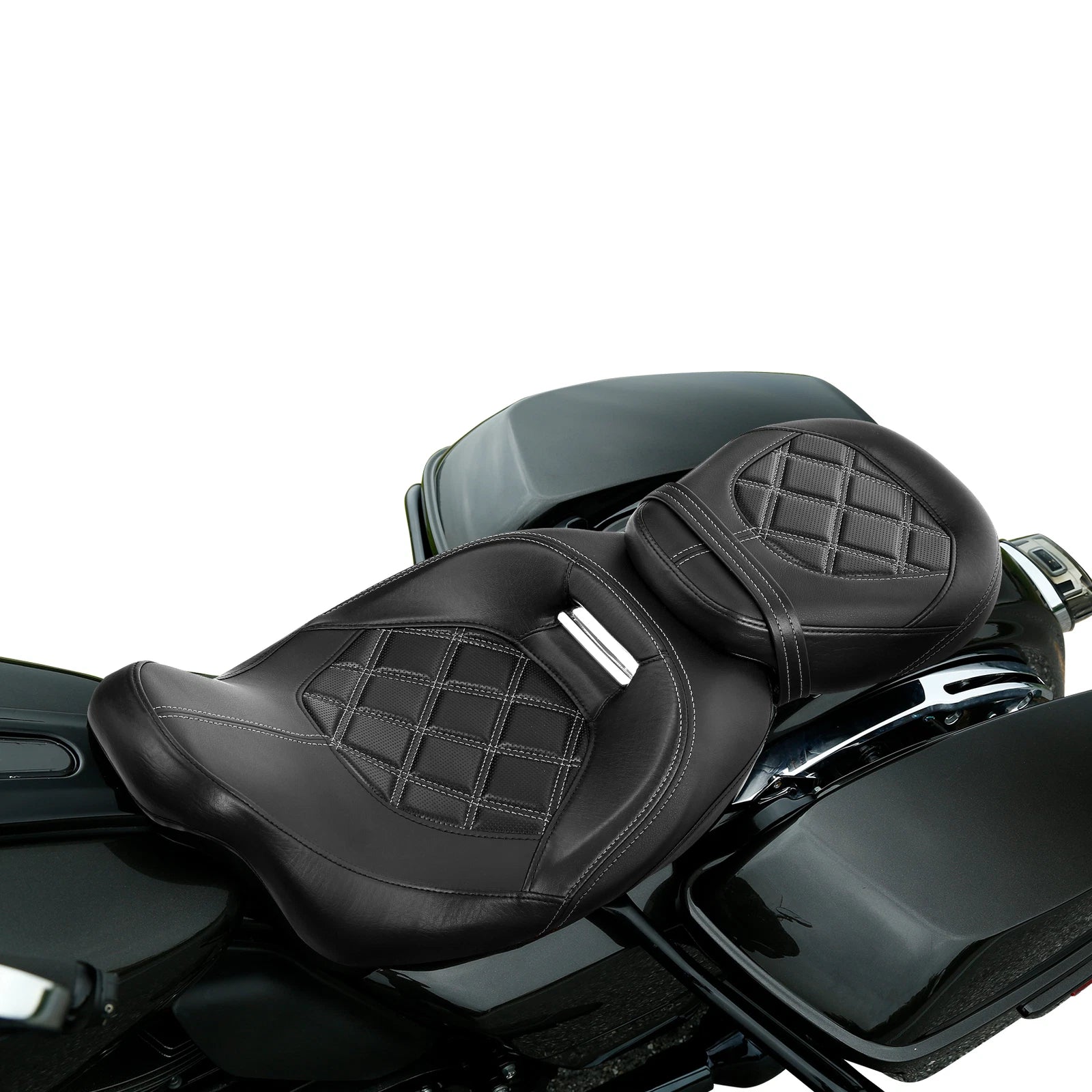 Driver & Passenger Seat for Harley Touring Electra Glide Road King (2009–2023)