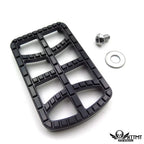 Black Dominator Brake Pedal Pad for Harley Dyna Softail Touring