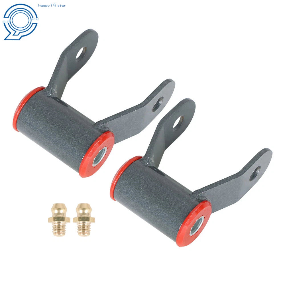 2" Lift Shackle Kit for Chevy GMC Silverado Sierra C1500 K1500 (1988–2019)