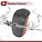 Gear Shift Knob Cover for Dodge Journey (2011–2020) Black Brown Faux Leather