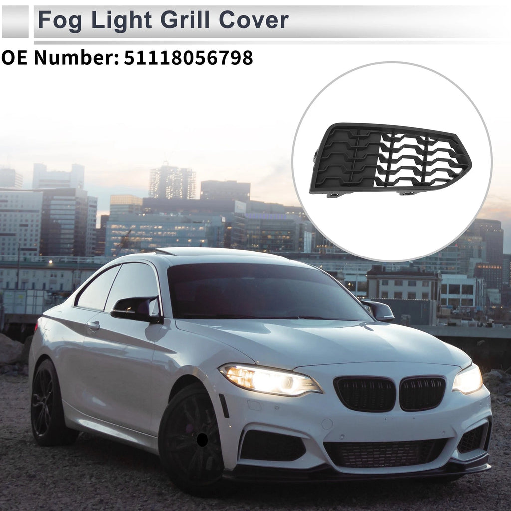 1pc Fog Light Grill for BMW 2 Series F22 (2012–2017) No. 51118056798